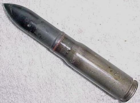 German WW2 2cm AP Phos 151 Aircraft Shell - Click Image to Close